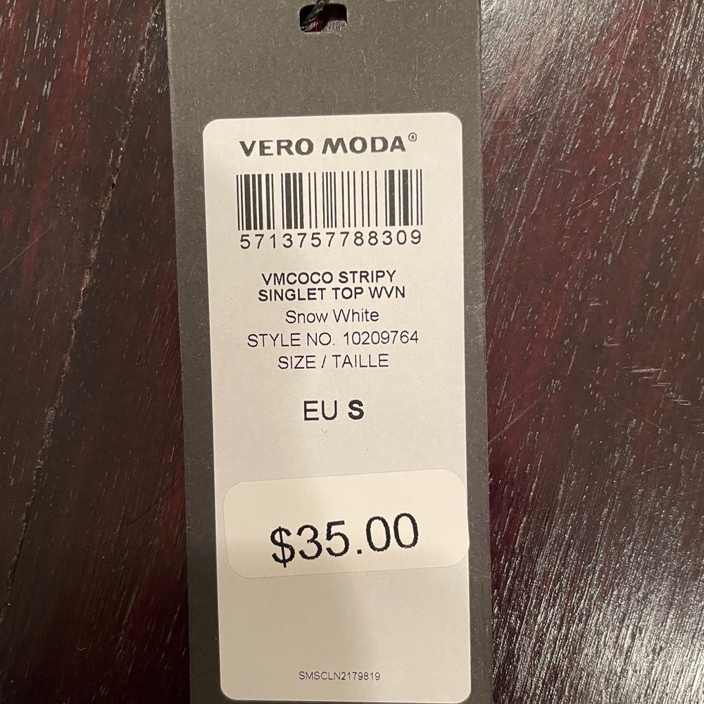Vera Moda Linen Tank - Picture 3 of 3
